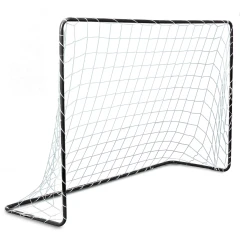Bramka do piłki nożnej 183 x 122 x 61cm NS-492 czarna 