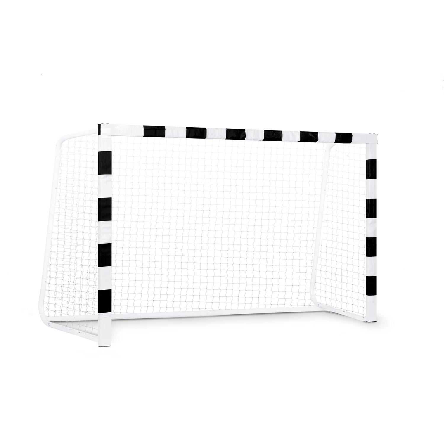 Bramka do piłki nożnej 300 x 200 x 90 cm NS-465 czarno-biała