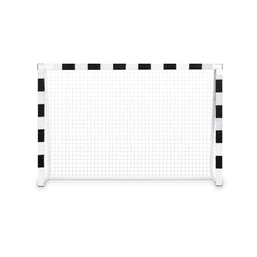 Bramka do piłki nożnej 300 x 200 x 90 cm NS-465 czarno-biała