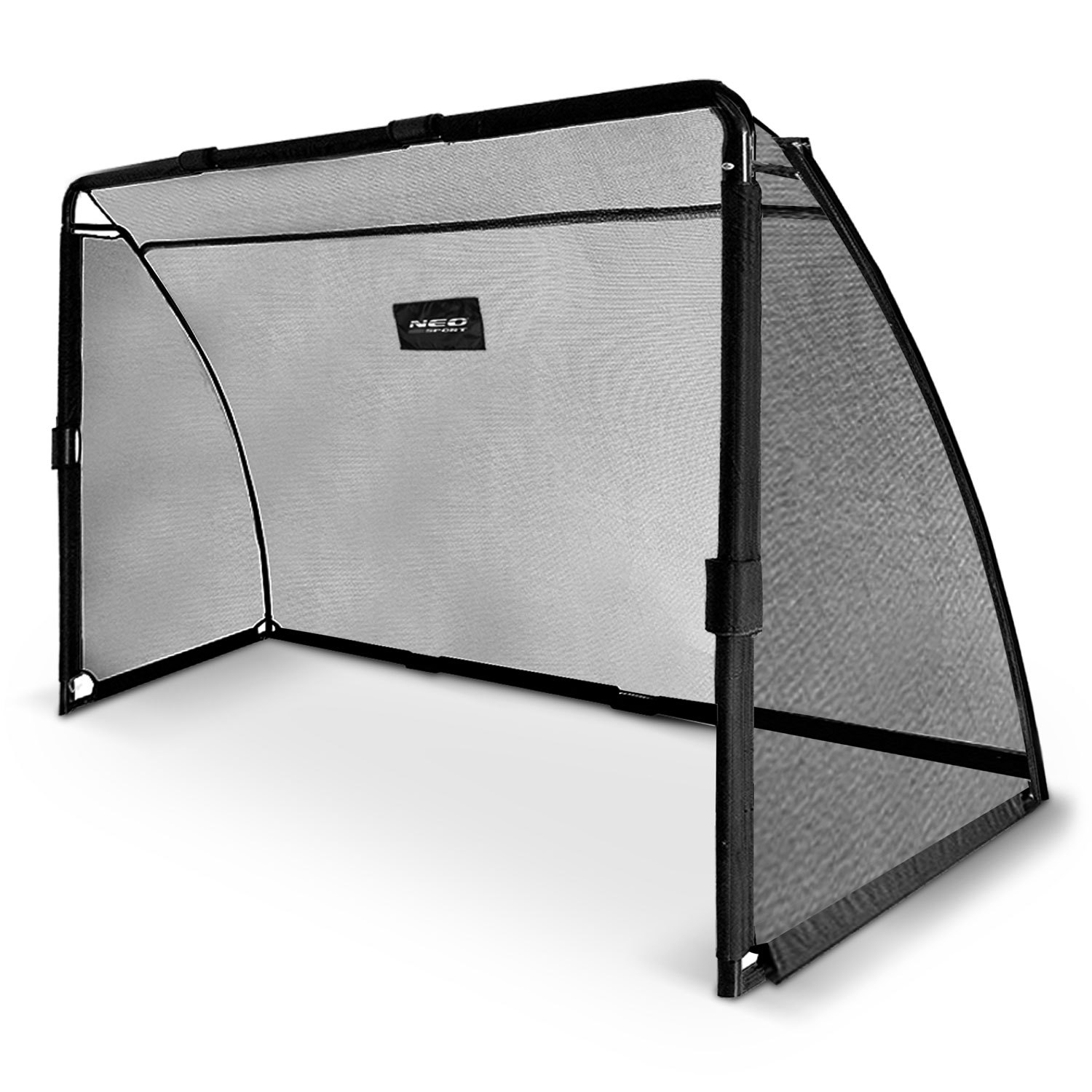 Bramka do piłki nożnej 300 x 200 x 90 cm NS-497 czarna