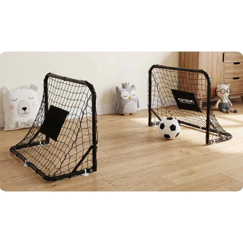 Bramka do piłki nożnej - zestaw 2 sztuki - 60 x 45 x 25 cm NS-486