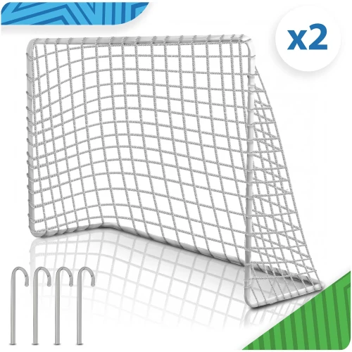 Bramka piłkarska do piłki nożnej przenośna treningowa 2 szt 183 x 122 x 61 cm NS-485