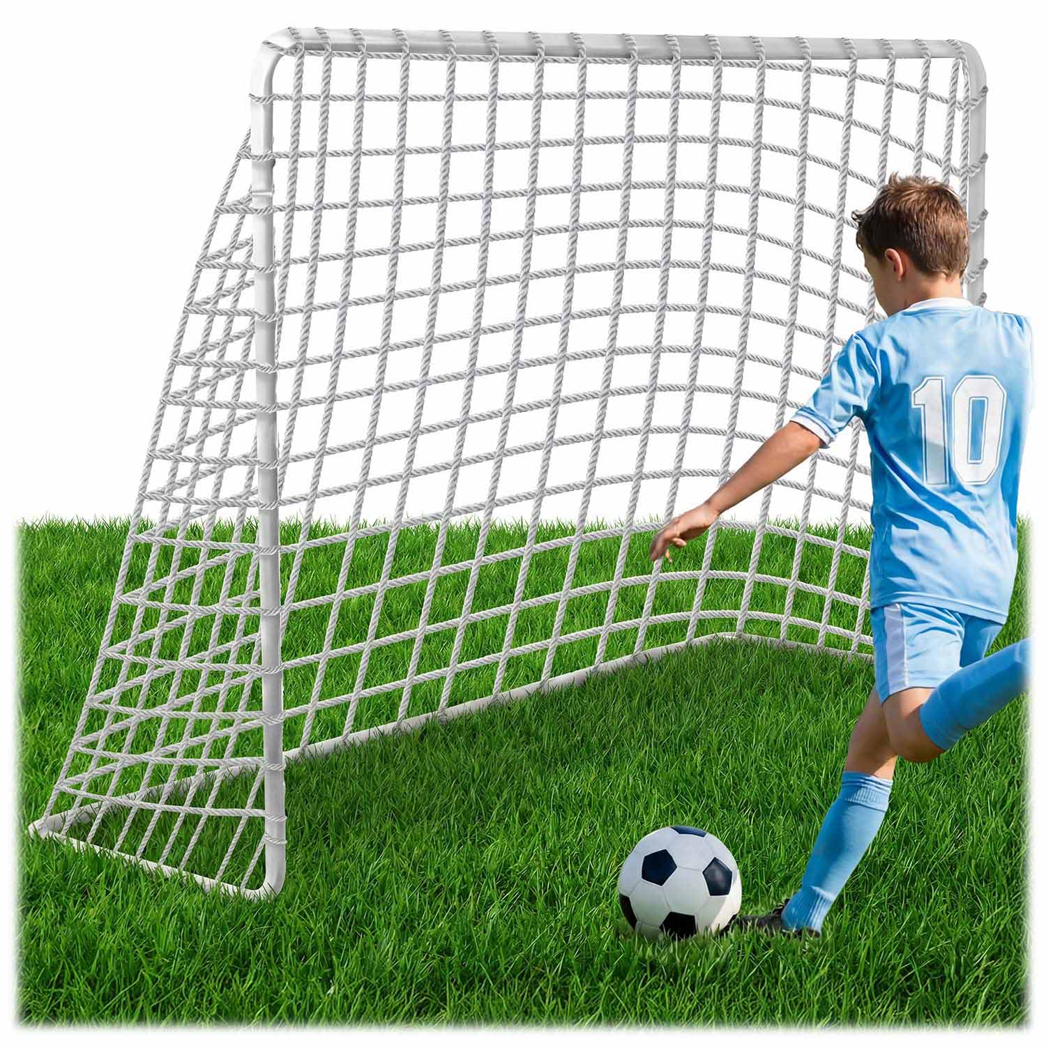 Bramka piłkarska do piłki nożnej przenośna treningowa 183 x 122 x 61 cm NS-485