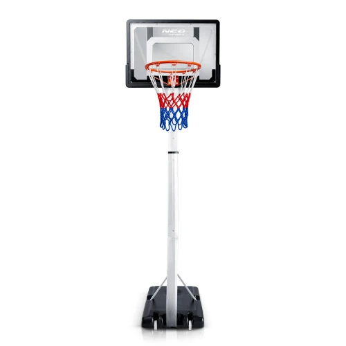 Kosz do koszykówki 150-260cm regulowany wolnostojący stabilny mobilny Neo-Sport NS-281