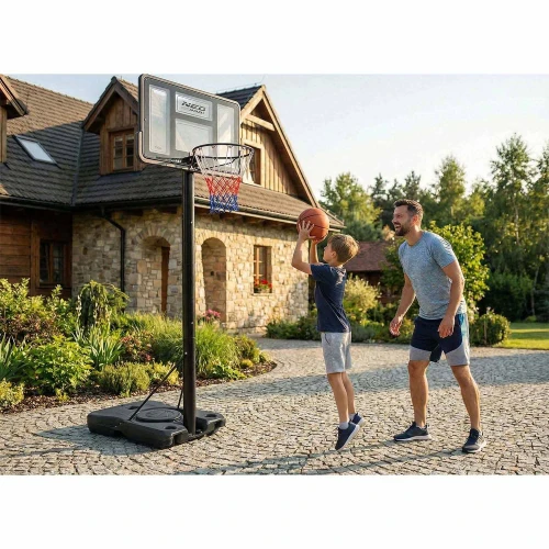 Kosz do koszykówki regulowany 135-300cm stabilny duży Neo-Sport NS-282