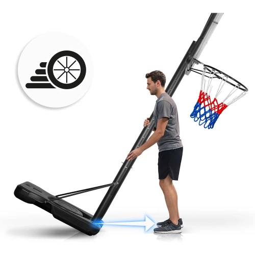 Kosz do koszykówki regulowany 135-300cm stabilny duży Neo-Sport NS-282