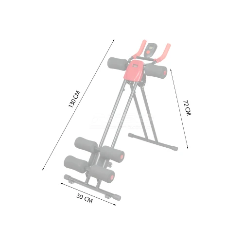 Ławeczka do ćwiczeń mięśni brzucha  AB VERTICAL Neo-Sport NS-13