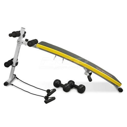 Ławeczka skośna do ćwiczeń z ekspanderami i hantlami Neo-Sport NS-07