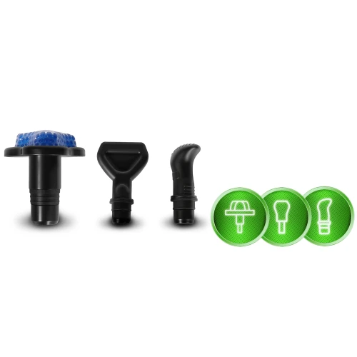 Pistolet do masażu ciała masażer 9 nakładek NS-503 Neo-sport czarny