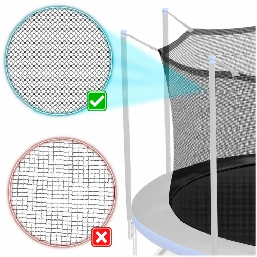 Siatka do trampoliny wewnętrzna 374cm 12ft Neo-Sport