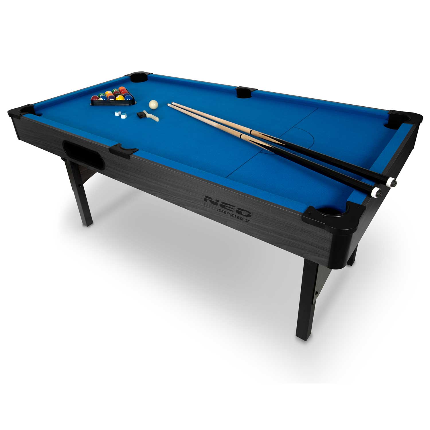 Stół bilardowy 6ft zestaw stół do bilarda bilard duży Neo-Sport NS-809