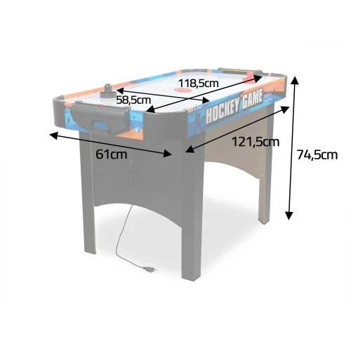 Stół do gry cymbergaj Air Hockey duży NS-428