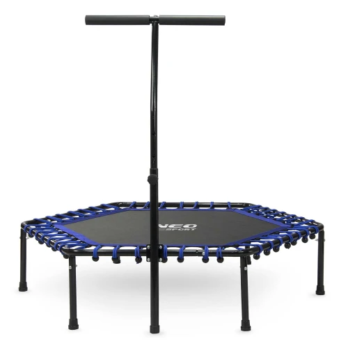 Trampolina fitness z uchwytem 127 cm Neo-Sport - sześciokątna 