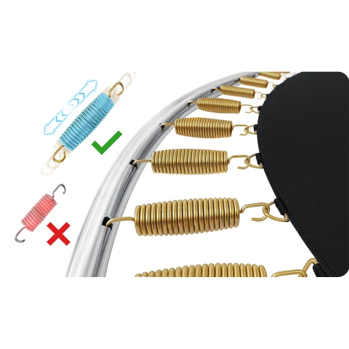 Trampolina ogrodowa 8ft/252cm z siatką zewnętrzną i drabinką Neo-Sport