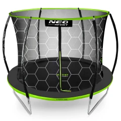 Trampolina ogrodowa profilowana 10ft/312cmz siatką wewnętrzną Neo-Sport