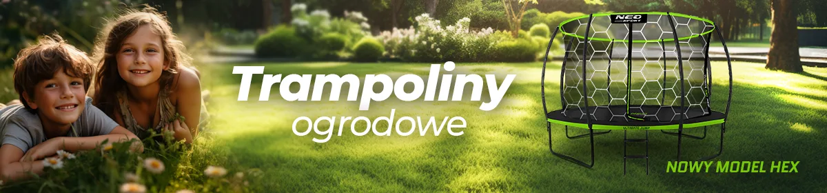Trampoliny ogrodowe Hex